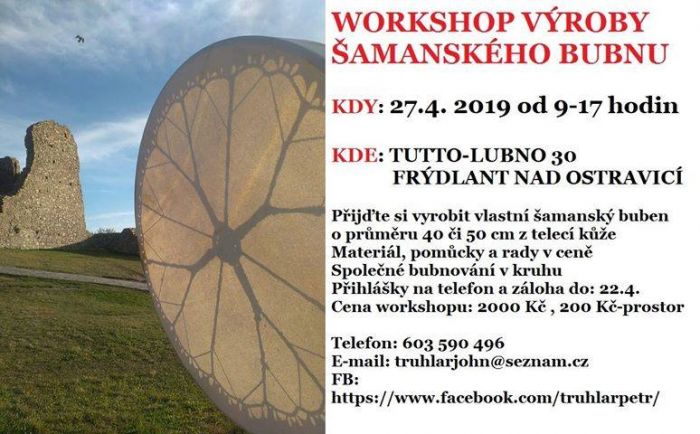 Výroba šamanského bubnu 