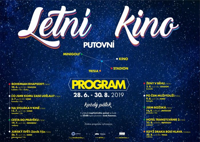 LETNÍ KINO - JSEM BOŽSKÁ