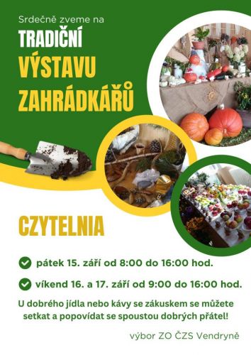 Tradiční výstava zahrádkářů