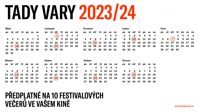 TADY VARY 2023/2024 PŘEDPLATNÉ V PRODEJI!