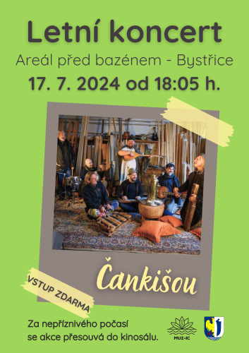 LETNÍ KONCERT - ČANKIŠOU