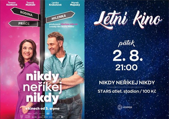 Letní kino -Nikdy neříkej nikdy