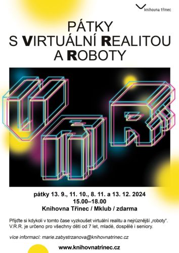 V. R. R. - Pátek s virtuální realitou a roboty
