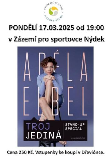 Adéla Albel - Stand-up special v Nýdku