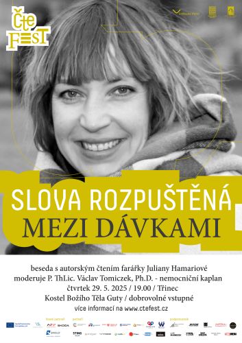 ČteFest - Julie Hamariová: Slova rozpuštěná mezi dávkami