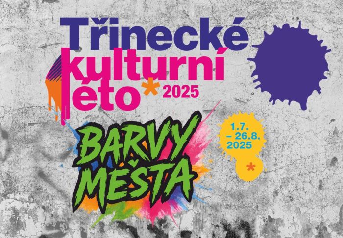 Třinecké kulturní léto 2025: Barvy města 🎨 CALL FOR ARTIST🖌️