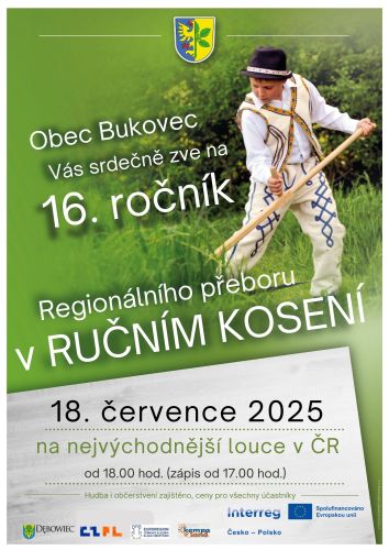 16. ročník Regionálního přeboru v ručním kosení