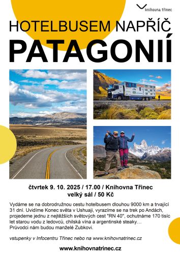 Hotelbusem napříč Patagonií