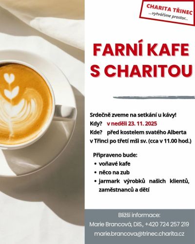 Farní kafe s Charitou